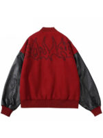 AESUAPRE Variant Symbol Wool Varsity Jacket