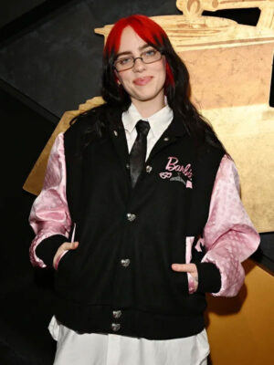 Billie Eilish Grammy Awards Barbie Bomber Jacket