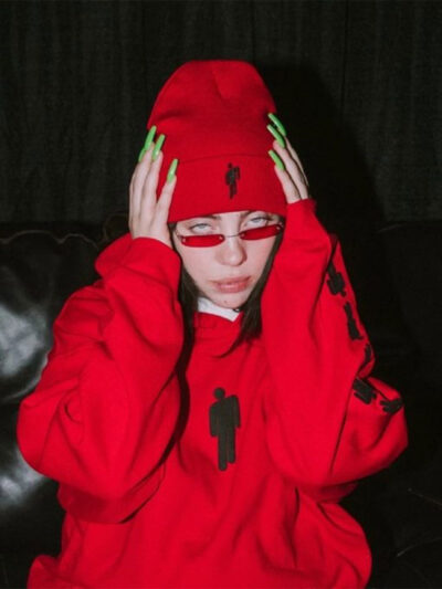 Billie Eilish Merch Oversized Pullover Hoodie