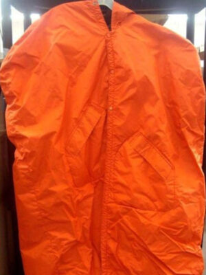 Browns Hooded 1970’s Cleveland Sideline Orange Jacket