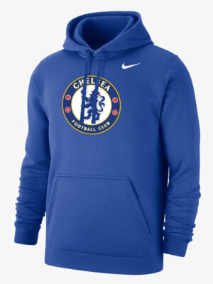 Chelsea Football Club Blue Pullover Hoodie