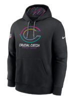 Chicago Bears NFL Crucial Catch Black Pullover Hoodie