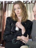 Chosen Family 2024 Julia Stiles Black Bikers Jacket