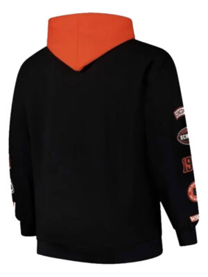 Cincinnati Bengals Black Patched Out Pullover Hoodie