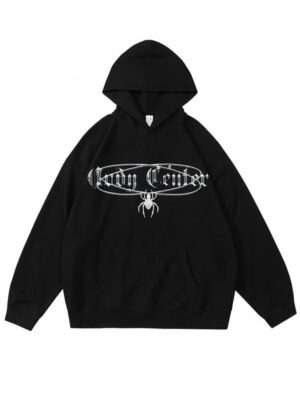 Cross Cellar Spider Oversized Pullover Hoodie