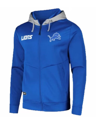 Detroit Lions 2024 Graphic Zip-Up Hoodie