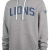 Detroit Lions Eastport Slate Grey Pullover Hoodie