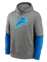 Detroit Lions Sideline Club Pullover Hoodie