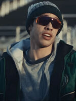 Dumb Money 2023 Pete Davidson Green Hooded Jacket