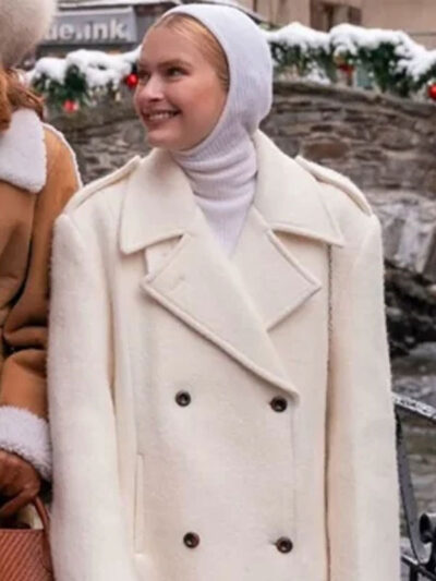 Emily In Paris S04 Camille Razat White Coat