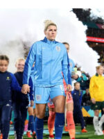 England Lionesses Football Anthem Blue Jacket