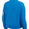 Erin Andrews Detroit Lions Blue Quarter-Zip Jacket