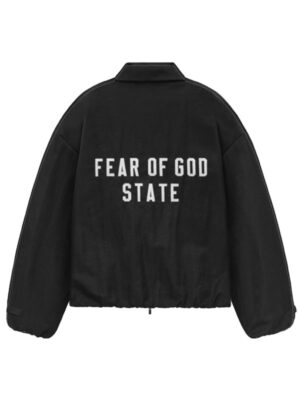 Essentials Fear Of God State Black Jacket