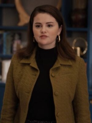 Only Murders In The Building S04 Selena Gomez Brown Jacket