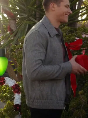 Evan’s 9-1-1 Season 5 Grey Zip Jacket