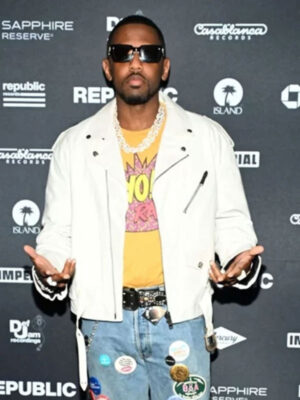 Fabolous 2024 VMAs Island Records White Jacket