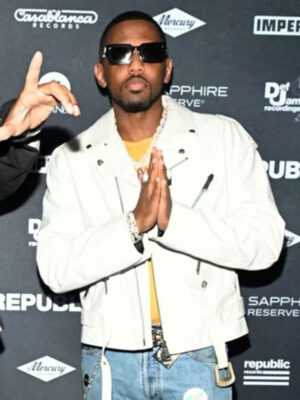 Fabolous 2024 VMAs Island Records White Jacket