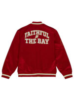 Faithful To The Bay San Francisco 49ers Red Jacket