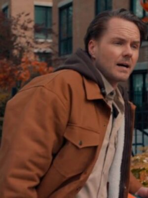 Falling Together 2024 Paul Campbell Brown Hooded Jacket