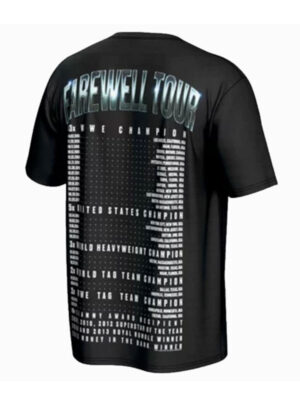 Farewell Tour John Cena Black T-Shirt