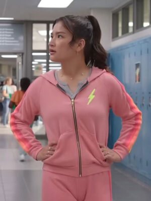 Frankie McNellis 13 The Musical 2022 Pink Hooded Track Suit