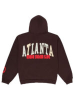 Free Thugger Travis Scott Brown Pullover Hoodie