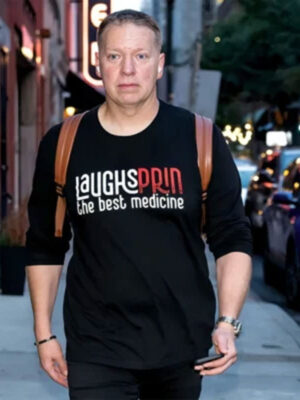 Gary Owen Laughsprin The Best Medicine Black T-Shirt