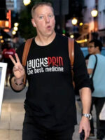 Gary Owen Laughsprin The Best Medicine Black T-Shirt