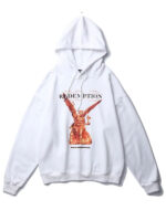 GOLD REDEMPTION Statue Oversized Pullover Hoodie
