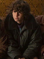 Goosebumps 2023 Miles Mckenna Black Puffer Jacket