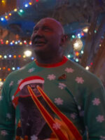 Guardians Of The Galaxy Holiday Special Dave Bautista Green Sweatshirt