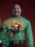 Guardians Of The Galaxy Holiday Special Dave Bautista Green Sweatshirt