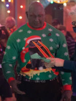 Guardians Of The Galaxy Holiday Special Dave Bautista Green Sweatshirt