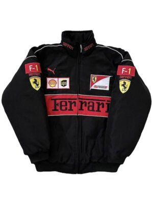 Halsey Vintage Ferrari F1 Black Jacket