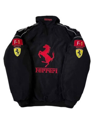 Halsey Vintage Ferrari F1 Black Jacket