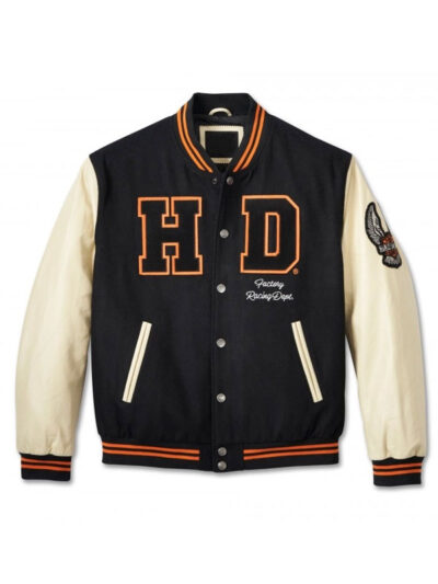 Harley Davidson 120th Anniversary Varsity Bomber Jacket