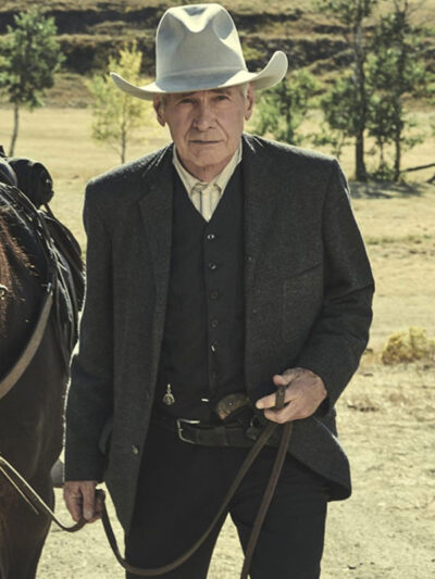 Harrison Ford Jacob Dutton 1923 Black Blazer