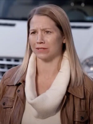 Hayride To Hell 2023 Allyson Malandra Brown Leather Jacket