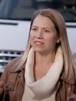 Hayride To Hell 2023 Allyson Malandra Brown Leather Jacket