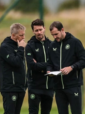 Heimir Hallgrímsson Castore Ireland Football Rain Jacket