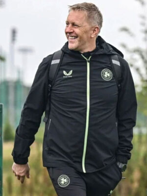 Heimir Hallgrímsson Castore Ireland Football Rain Jacket