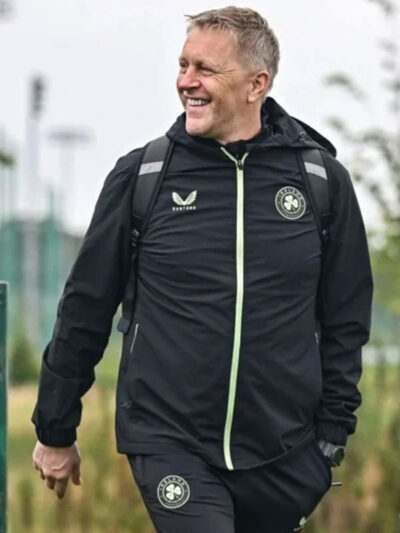 Heimir Hallgrímsson Castore Ireland Football Rain Jacket