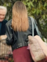 High Potential S01 Morgan Black Leather Jacket