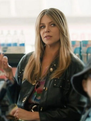 High Potential S01 Morgan Black Leather Jacket