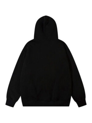 High Street Star Patch Oversized Pullover Hoodie