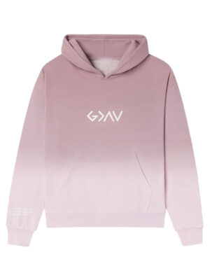 Highs and Lows Purple Oversized Pullover Hoodie