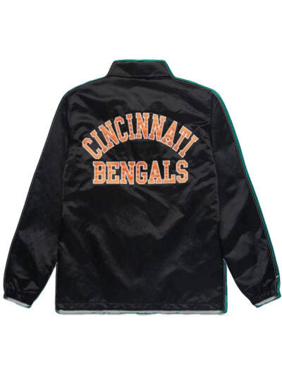 HOMAGE X Starter Cincinati Bengals Coach’s Black Jacket