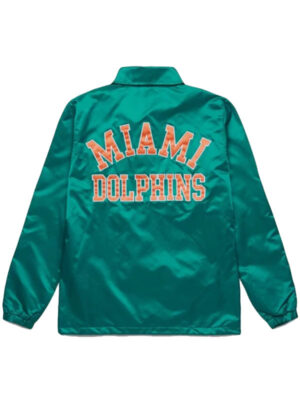 HOMAGE x Starter Miami Dolphins Coach’s Green Jacket