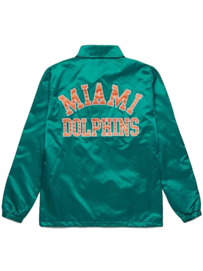 HOMAGE x Starter Miami Dolphins Coach’s Green Jacket