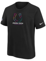 Indianapolis Colts NFL Crucial Catch Black T-shirt